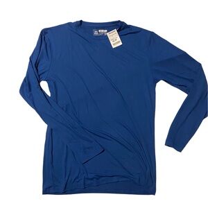 Men's Blue Long Sleeve Shirt